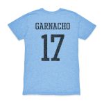 Shop alejandro garnacho argentina national team 1863fc player vintage tri-blend t-shirt – light blue – Argentina National Team Jerseys & T-Shirts for True Fans