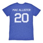 Shop alexis mac allister argentina national team 1863fc retro name amp number tri-blend t-shirt – blue – Argentina National Team Jerseys & T-Shirts for True Fans