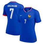 Shop antoine griezmann france national team nike women8217s 2024 home replica jersey – blue – Argentina National Team Jerseys & T-Shirts for True Fans