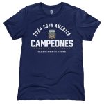 Shop argentina national team 1863fc 2024 copa america champions t-shirt – navy – Argentina National Team Jerseys & T-Shirts for True Fans