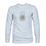 Shop argentina national team 1863fc color badge long sleeve t-shirt – light blue – Argentina National Team Jerseys & T-Shirts for True Fans
