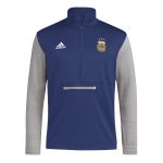 Shop argentina national team adidas crest long sleeve half-zip top – navy – Argentina National Team Jerseys & T-Shirts for True Fans