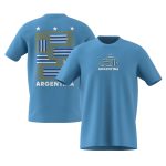 Shop argentina national team adidas fan t-shirt – blue – Argentina National Team Jerseys & T-Shirts for True Fans