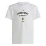 Shop argentina national team adidas youth 2024 copa america champions t-shirt – white – Argentina National Team Jerseys & T-Shirts for True Fans