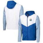 Shop argentina national team block pro full-zip windbreaker jacket – royal – Argentina National Team Jerseys & T-Shirts for True Fans