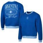 Shop argentina national team sport design sweden relaxed pullover sweatshirt – royal – Argentina National Team Jerseys & T-Shirts for True Fans