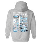 Shop argentina national team vive la fete women8217s impressions artwork pullover hoodie – gray – Argentina National Team Jerseys & T-Shirts for True Fans