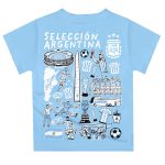 Shop argentina national team vive la fete youth impressions artwork t-shirt – light blue – Argentina National Team Jerseys & T-Shirts for True Fans