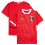 Shop austria national team puma 2024 home replica jersey – red – Argentina National Team Jerseys & T-Shirts for True Fans