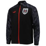 Shop austria national team puma pre-match raglan full-zip training jacket – black – Argentina National Team Jerseys & T-Shirts for True Fans