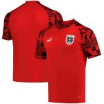 Shop austria national team puma pre-match v-neck top – red – Argentina National Team Jerseys & T-Shirts for True Fans