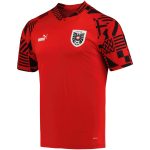 Shop austria national team puma pre-match v-neck top – red – Argentina National Team Jerseys & T-Shirts for True Fans