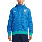 Shop brazil national team nike club full-zip hoodie – blue – Argentina National Team Jerseys & T-Shirts for True Fans