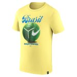 Shop brazil national team nike home field t-shirt – yellow – Argentina National Team Jerseys & T-Shirts for True Fans