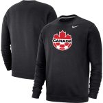 Shop canada soccer nike fleece pullover sweatshirt – black – Argentina National Team Jerseys & T-Shirts for True Fans