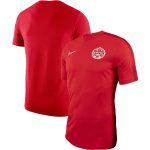 Shop canada soccer nike training top – red – Argentina National Team Jerseys & T-Shirts for True Fans