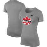 Shop canada soccer nike women8217s legend performance t-shirt – heather gray – Argentina National Team Jerseys & T-Shirts for True Fans