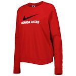 Shop canada soccer nike women8217s lockup varsity tri-blend raglan pullover sweatshirt – red – Argentina National Team Jerseys & T-Shirts for True Fans