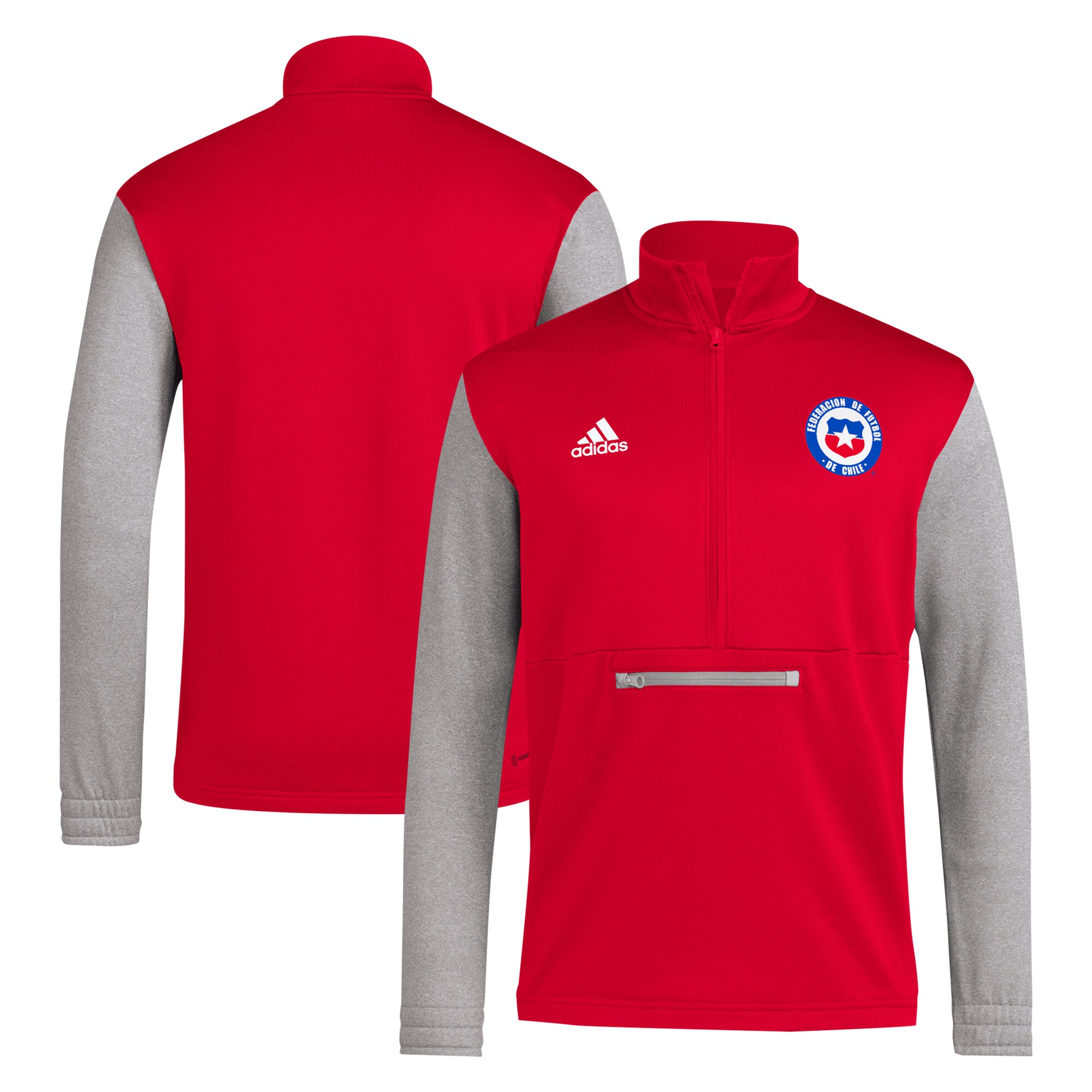 Shop chile national team adidas aeroready half-zip top – red – Argentina National Team Jerseys & T-Shirts for True Fans