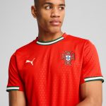 Shop cristiano ronaldo portugal national team puma 2025 home replica jersey – red – Argentina National Team Jerseys & T-Shirts for True Fans