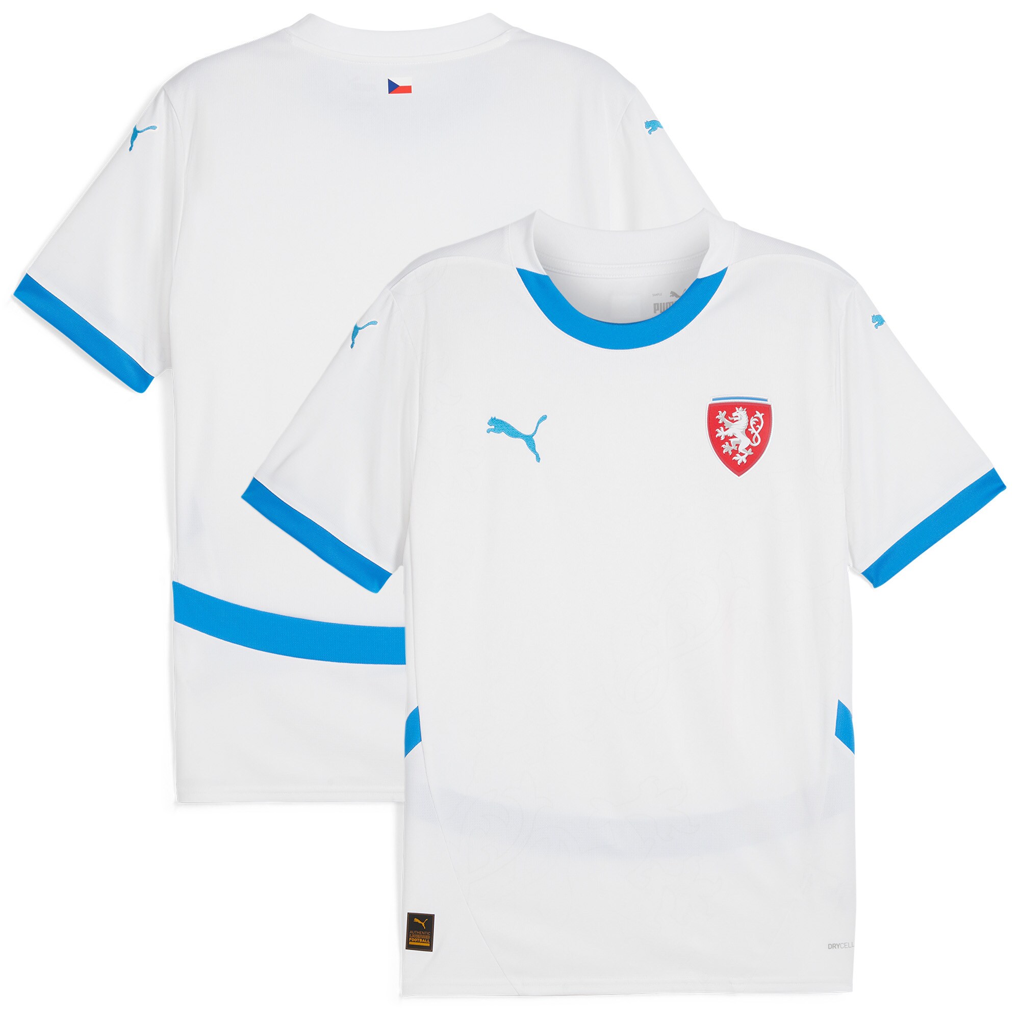 Shop czech republic national team puma 2024 away replica jersey – white – Argentina National Team Jerseys & T-Shirts for True Fans