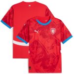 Shop czech republic national team puma 2024 home replica jersey – red – Argentina National Team Jerseys & T-Shirts for True Fans