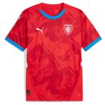 Shop czech republic national team puma 2024 home replica jersey – red – Argentina National Team Jerseys & T-Shirts for True Fans