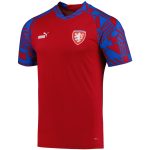Shop czech republic national team puma pre-match v-neck top – red – Argentina National Team Jerseys & T-Shirts for True Fans