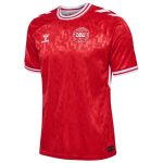 Shop denmark national team 2024 home replica jersey – red – Argentina National Team Jerseys & T-Shirts for True Fans