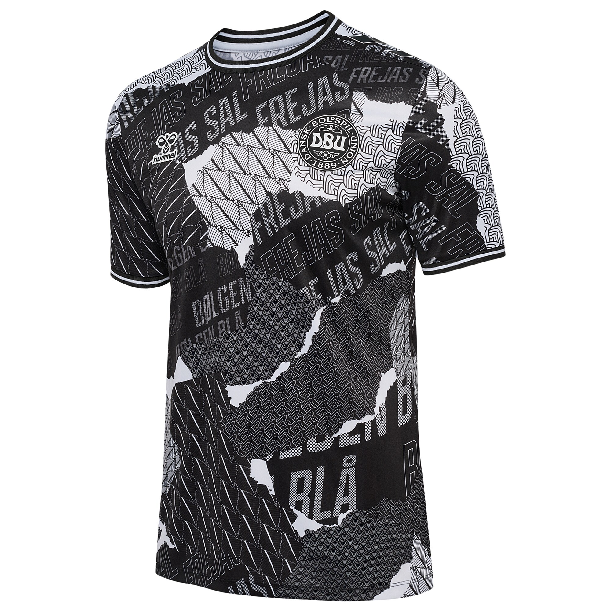 Shop denmark national team 2024 pre-match top – black – Argentina National Team Jerseys & T-Shirts for True Fans