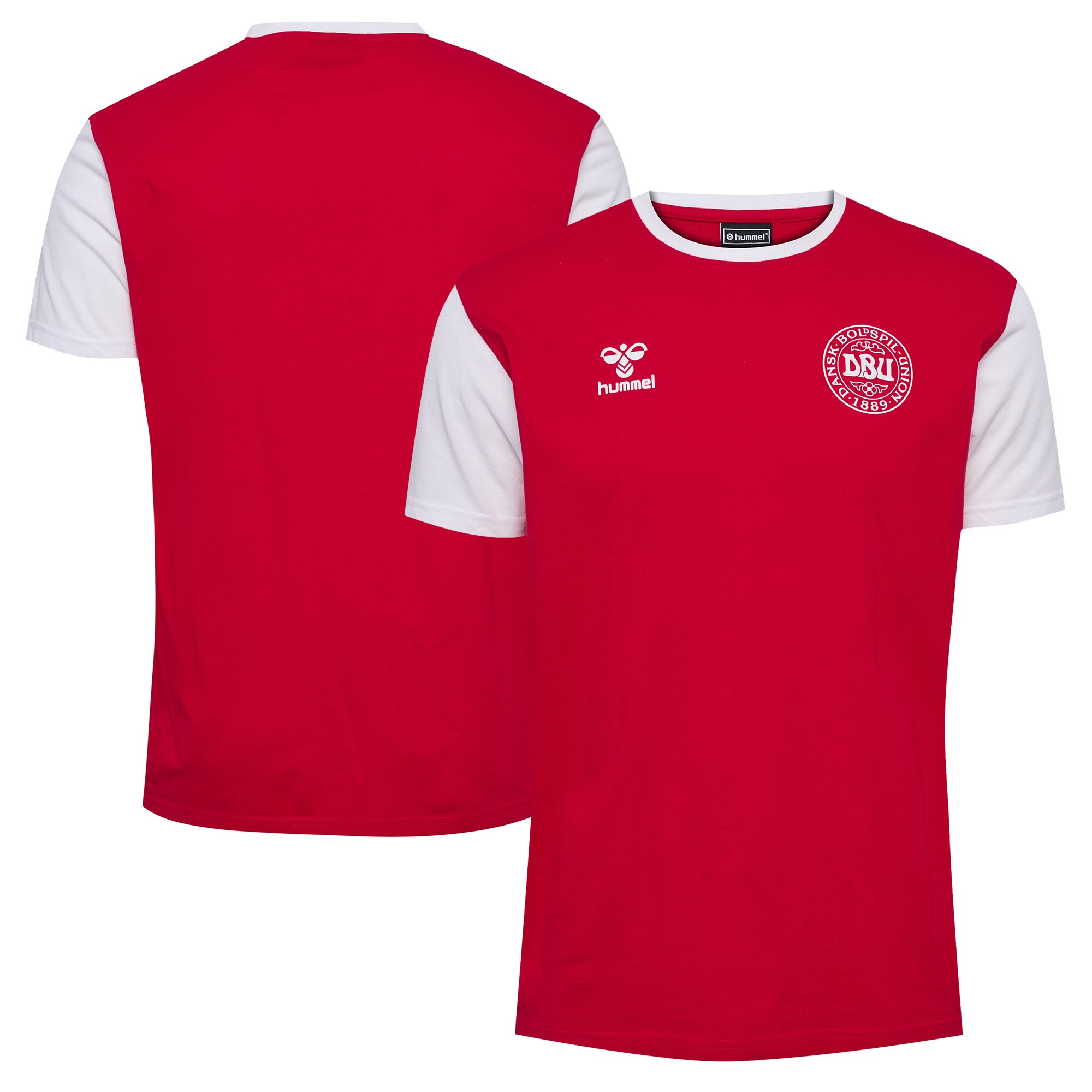 Shop denmark national team block t-shirt – red – Argentina National Team Jerseys & T-Shirts for True Fans