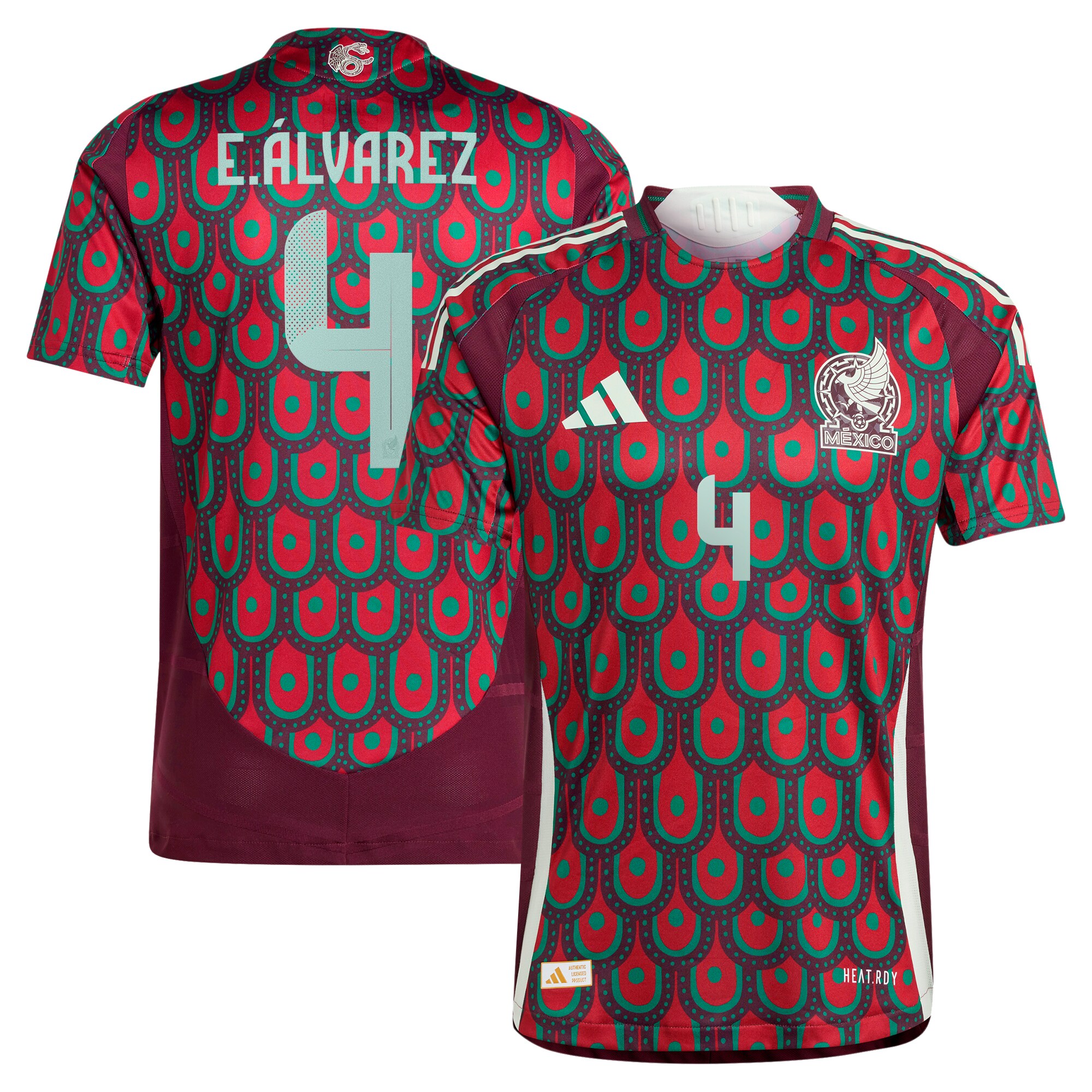 Shop edson alvarez mexico national team adidas 2024 home authentic player jersey – burgundy – Argentina National Team Jerseys & T-Shirts for True Fans