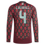 Shop edson alvarez mexico national team adidas 2024 home replica player long sleeve jersey – burgundy – Argentina National Team Jerseys & T-Shirts for True Fans