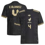 Shop edson alvarez mexico national team adidas youth 2025 third authentic player jersey – black – Argentina National Team Jerseys & T-Shirts for True Fans