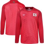 Shop el salvador national team umbro 2023 replica long sleeve jersey – red – Argentina National Team Jerseys & T-Shirts for True Fans