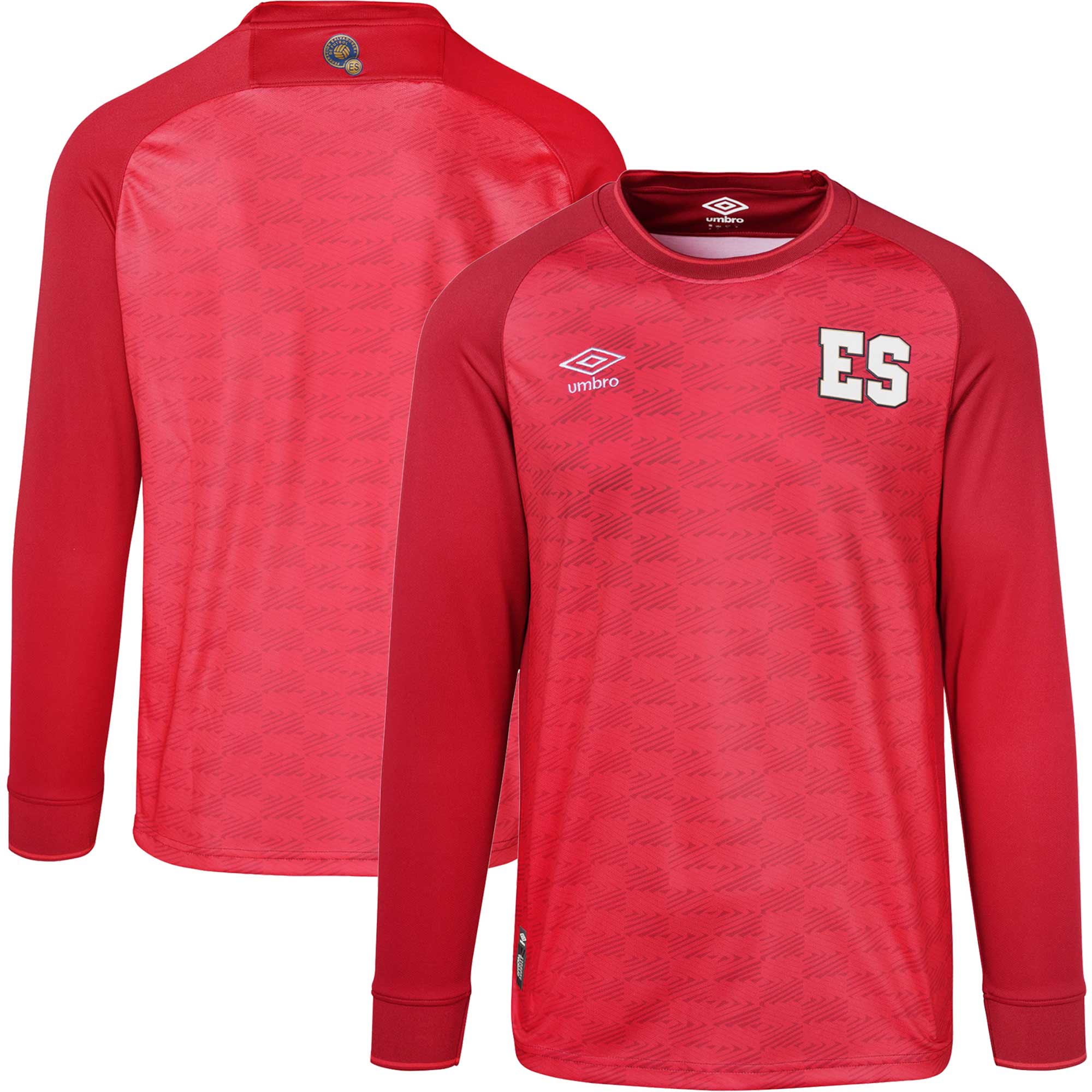 Shop el salvador national team umbro 2023 replica long sleeve jersey – red – Argentina National Team Jerseys & T-Shirts for True Fans