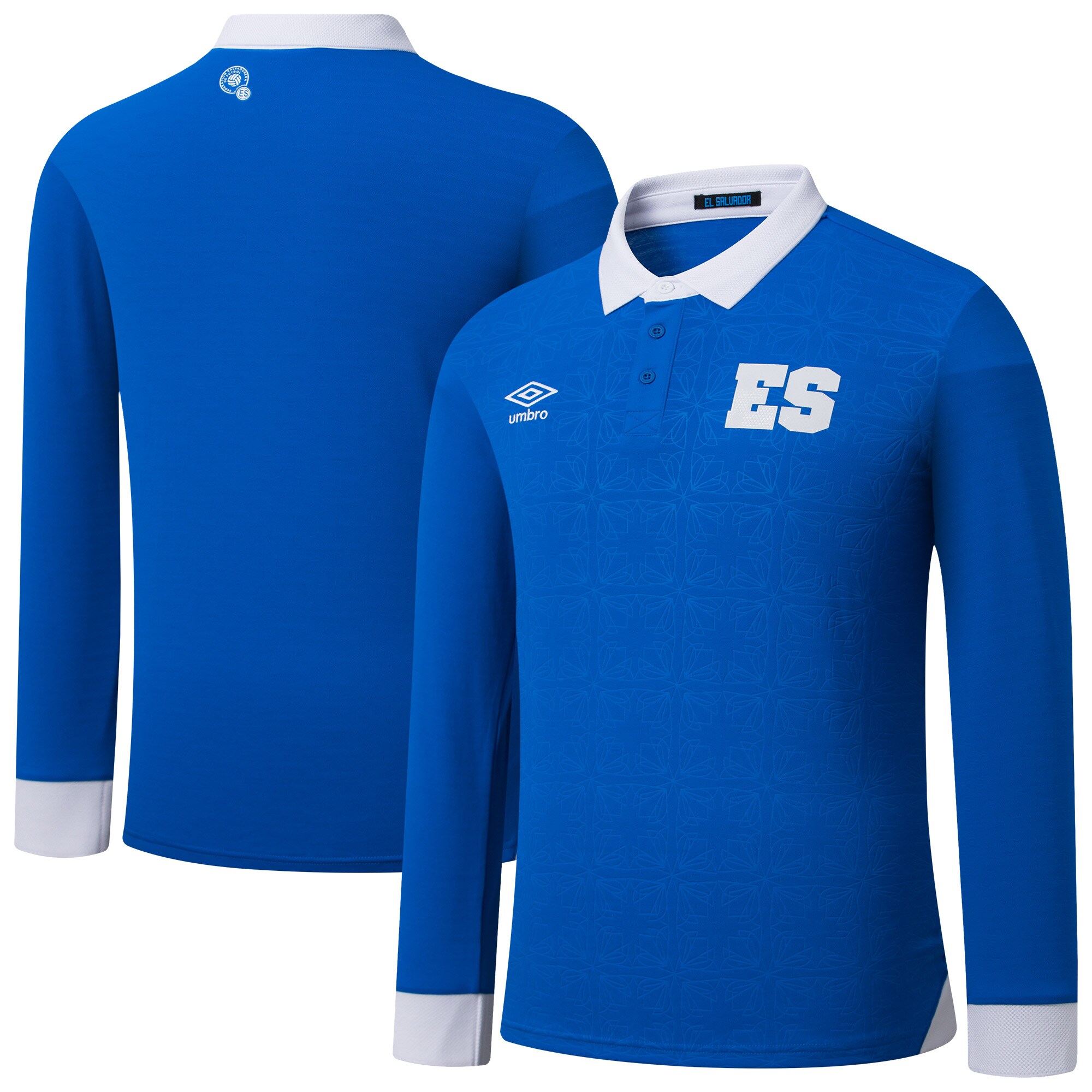 Shop el salvador national team umbro 2025 home replica long sleeve jersey – blue – Argentina National Team Jerseys & T-Shirts for True Fans