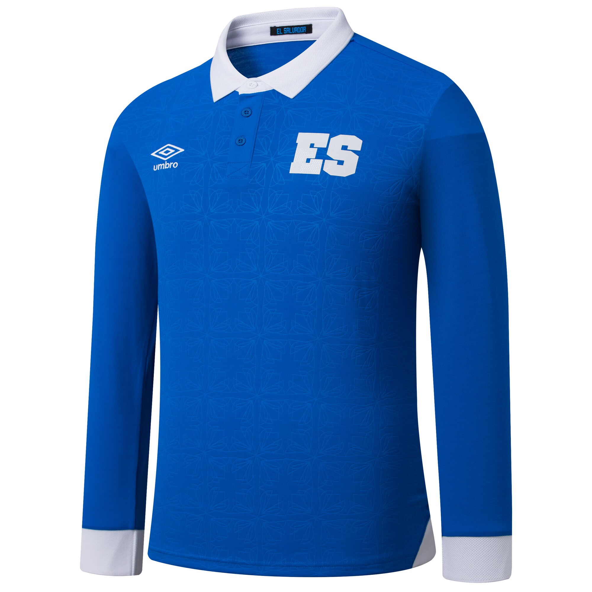 Shop el salvador national team umbro 2025 home replica long sleeve jersey – blue – Argentina National Team Jerseys & T-Shirts for True Fans