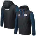 Shop el salvador national team umbro full-zip hooded rain jacket – black – Argentina National Team Jerseys & T-Shirts for True Fans