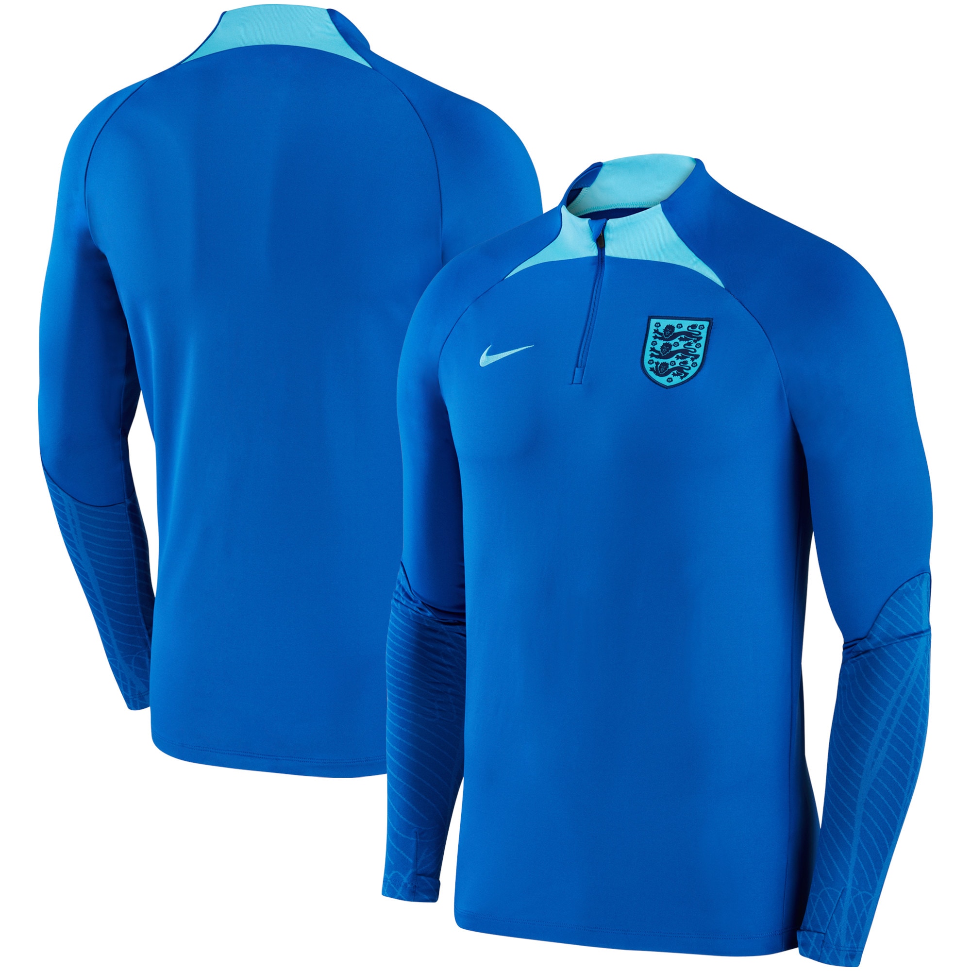 Shop england national team nike 2022 strike drill performance raglan quarter-zip long sleeve top – blue – Argentina National Team Jerseys & T-Shirts for True Fans