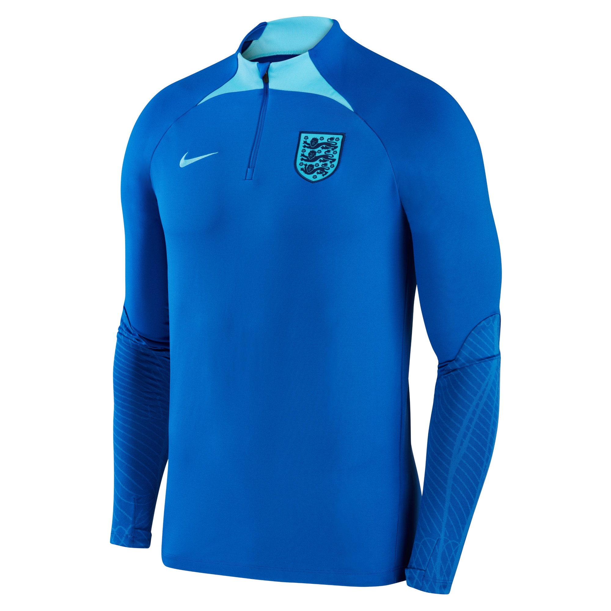 Shop england national team nike 2022 strike drill performance raglan quarter-zip long sleeve top – blue – Argentina National Team Jerseys & T-Shirts for True Fans