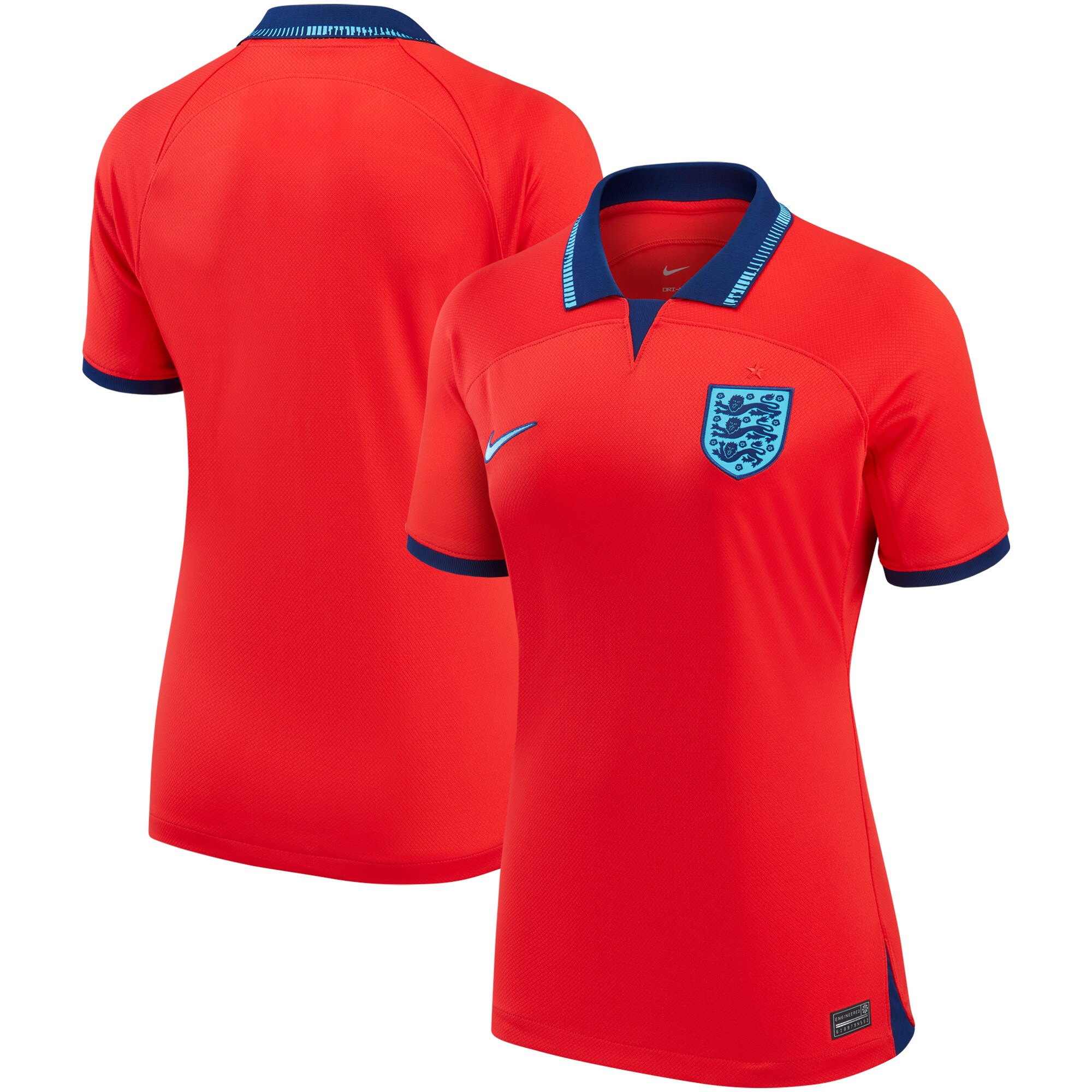 Shop england national team nike women8217s 202223 away breathe stadium replica blank jersey – red – Argentina National Team Jerseys & T-Shirts for True Fans