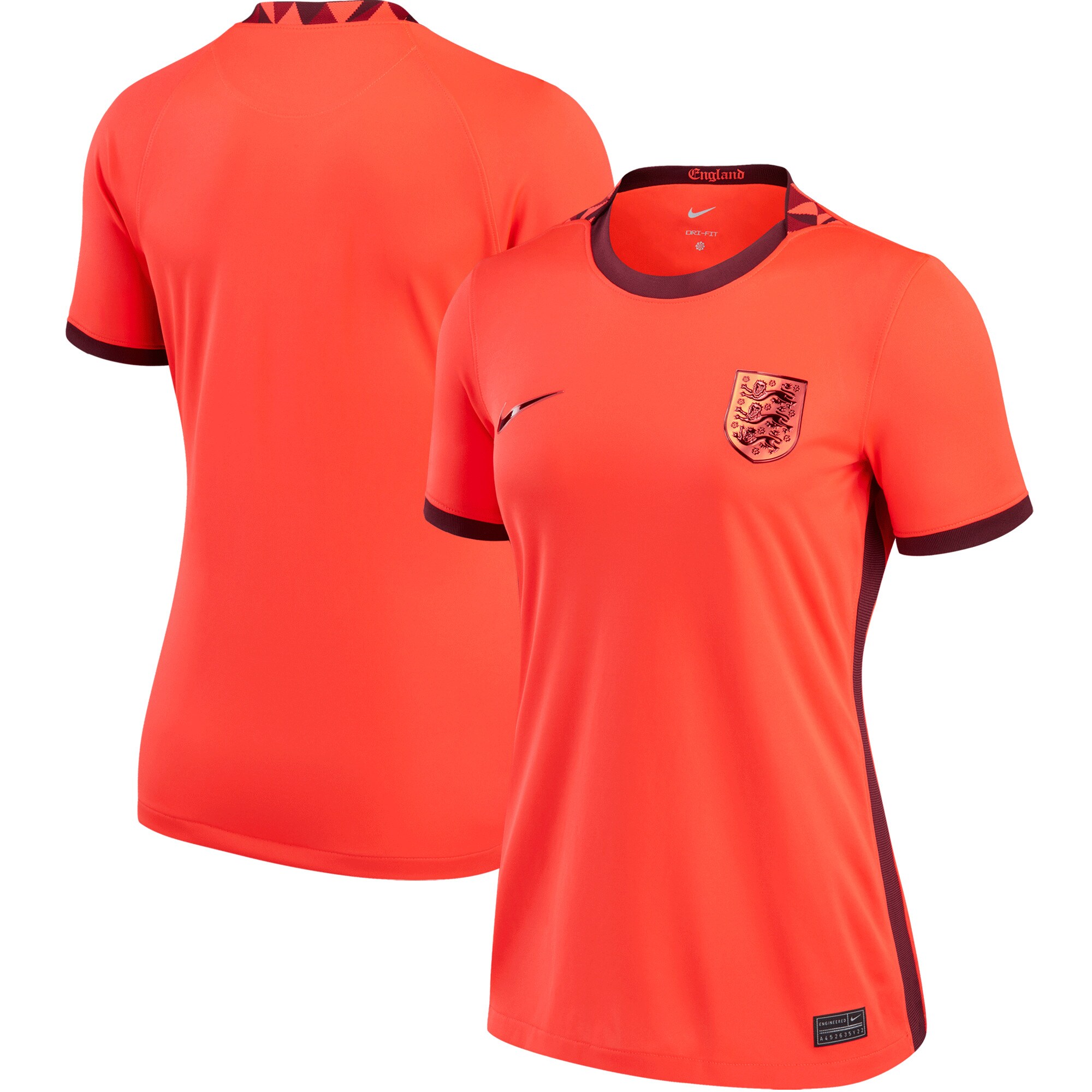 Shop england women8217s national team nike women8217s 202223 away replica blank jersey – red – Argentina National Team Jerseys & T-Shirts for True Fans