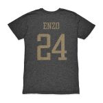 Shop enzo fernández argentina national team 1863fc player vintage tri-blend t-shirt – black – Argentina National Team Jerseys & T-Shirts for True Fans