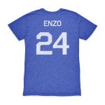 Shop enzo fernández argentina national team 1863fc player vintage tri-blend t-shirt – blue – Argentina National Team Jerseys & T-Shirts for True Fans