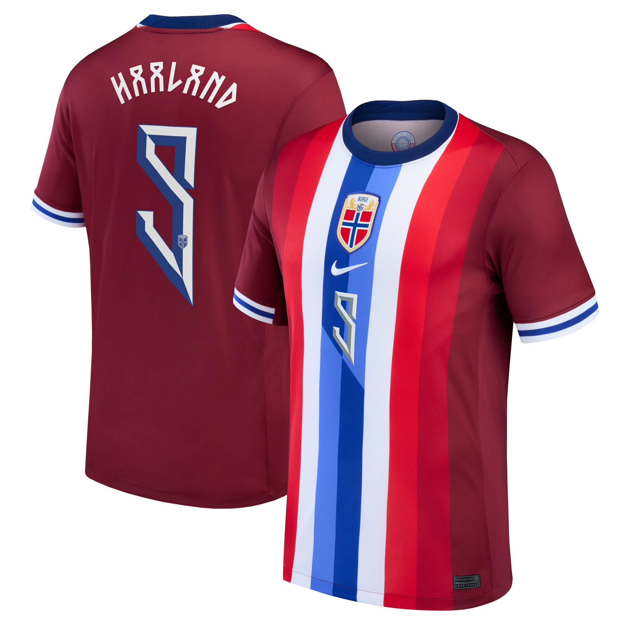 Shop erling haaland norway national team nike 2024 home replica jersey – red – Argentina National Team Jerseys & T-Shirts for True Fans
