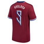 Shop erling haaland norway national team nike 2024 home replica jersey – red – Argentina National Team Jerseys & T-Shirts for True Fans