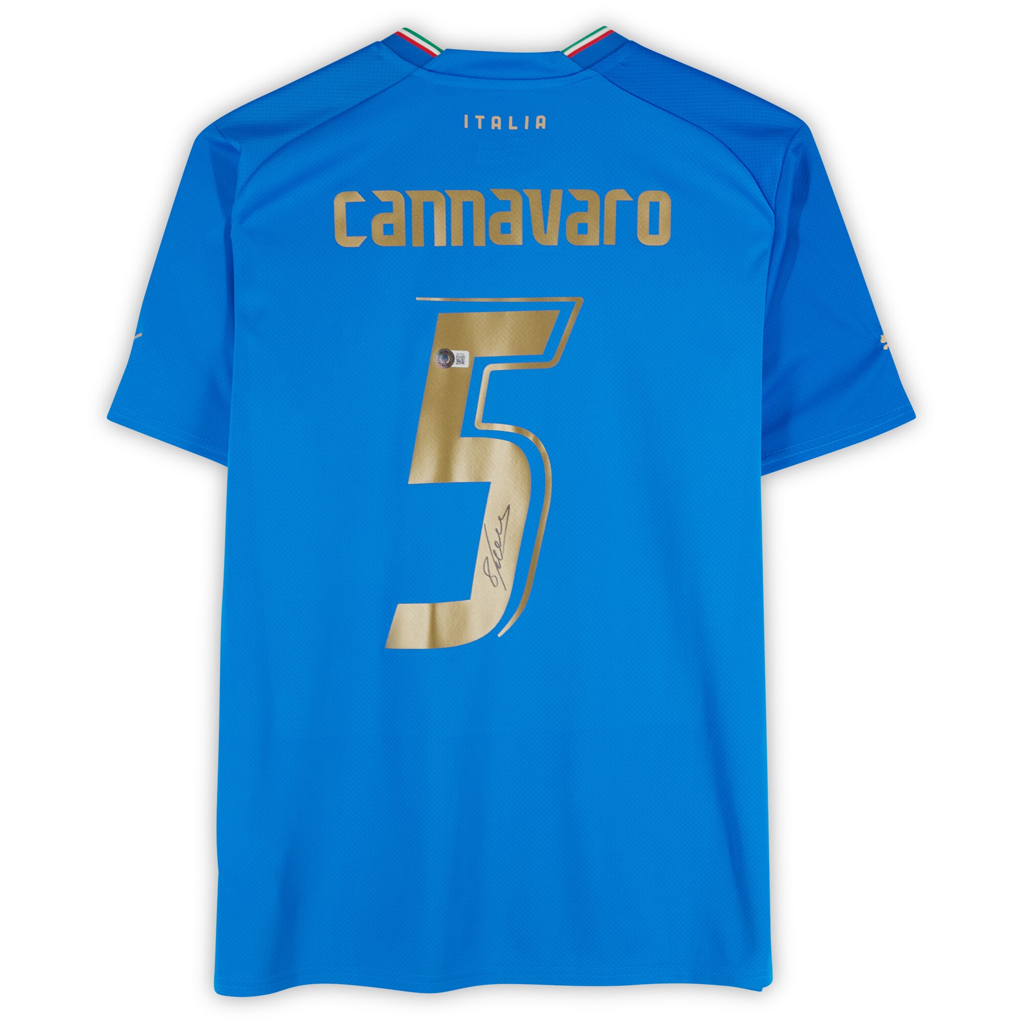 Shop fabio cannavaro italy national team autographed fanatics authentic 2022-23 blue home puma jersey – bas – Argentina National Team Jerseys & T-Shirts for True Fans