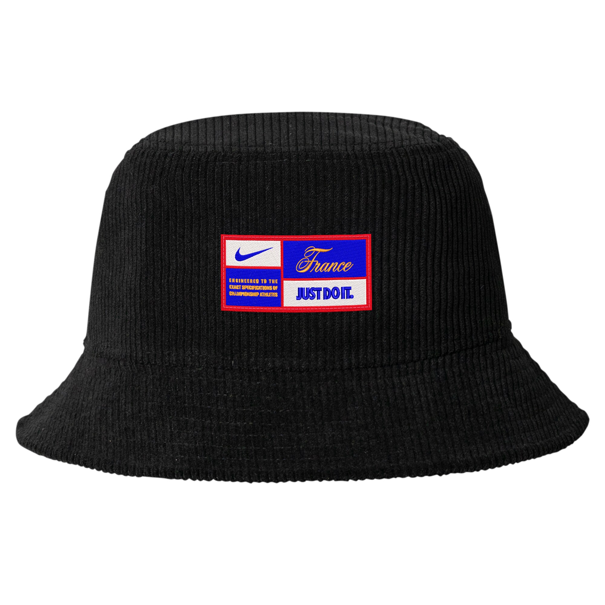 Shop france national team nike corduroy bucket hat – black – Argentina National Team Jerseys & T-Shirts for True Fans