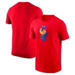 Shop france national team nike crest core t-shirt – red – Argentina National Team Jerseys & T-Shirts for True Fans
